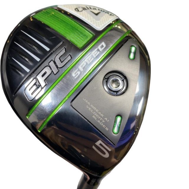 【中古】 キャロウェイ EPIC SPEED 5W フェアウェイウッド FW Diamana 50 for CW(2021 EPIC FW) (フレックスS) メンズ 男性用 右利き 右用 Cランク ゴルフクラブ