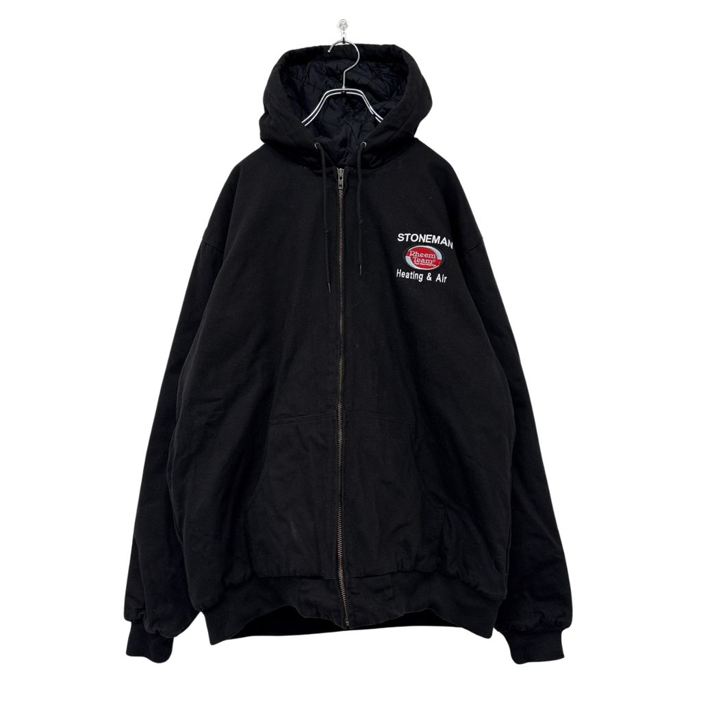 【Corner Stone】 企業ロゴ刺繍 キャンバス 中綿入りダックアクティブジャケット Duck Canvas Active Jacket S-7132