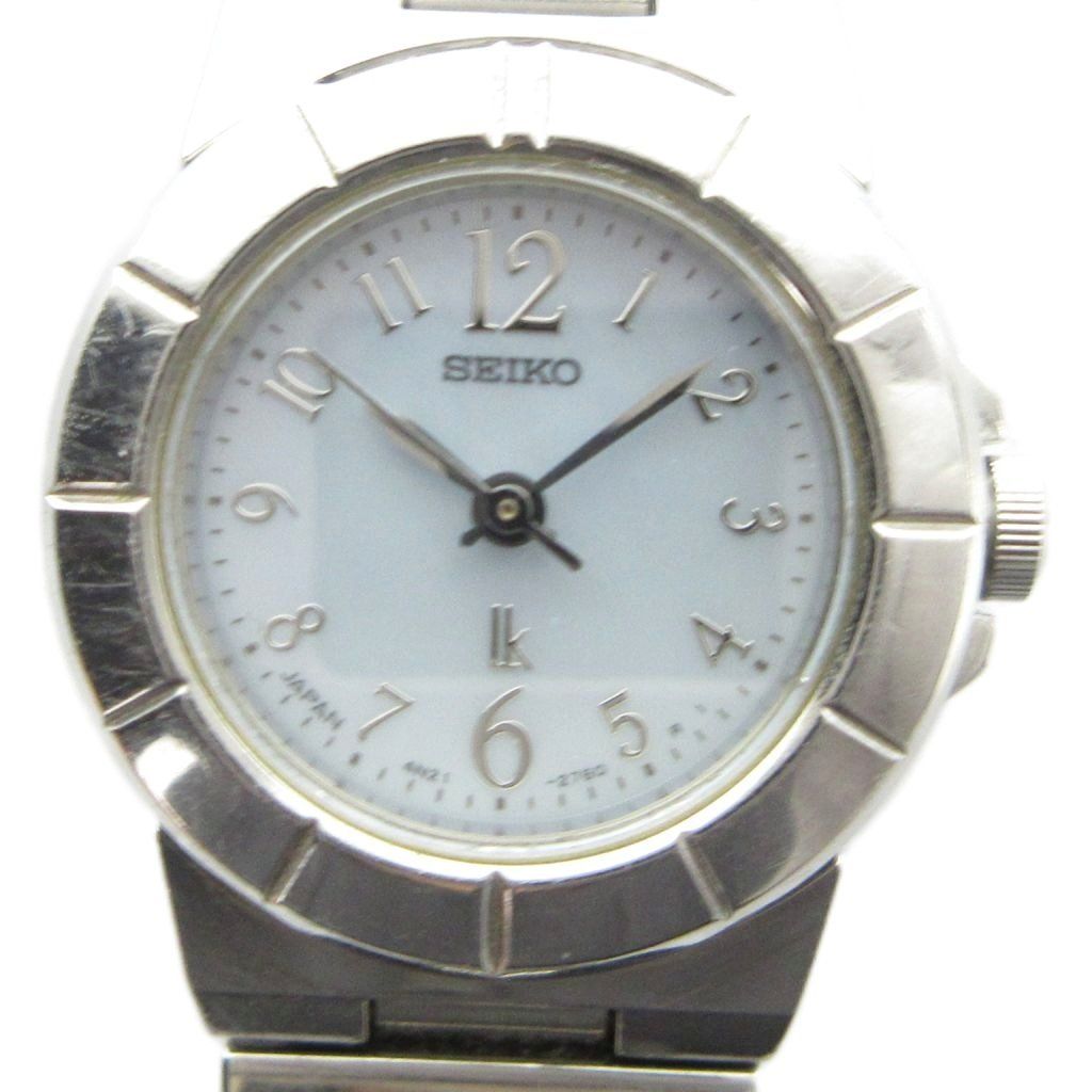 Seiko SEIKO LUKIA 4N21-1130 Watch Watch Quartz Blue Dial Silver Color ■GY18/MQ