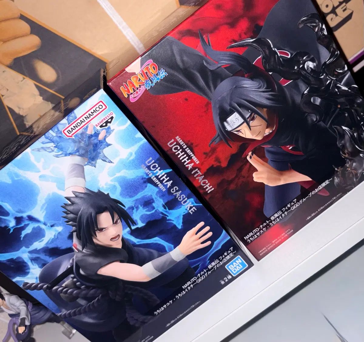 NARUTO -ナルト- GiGO 限定 うちはイタチ うちはサスケ フィギュア まとめ