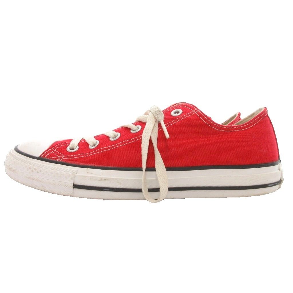 CONVERSE CONVERSE ALL STAR OX SNEAKER SHOES LOW CUT CANVAS US7 25.5 RED RED WHITE 31316893250 /KB ■GY11