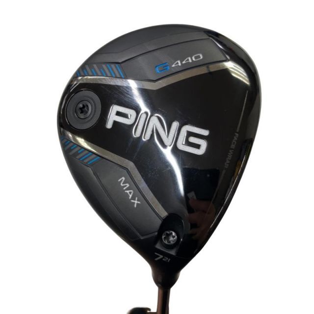 【中古】 ピン G440 MAX 7W フェアウェイウッド FW PING TOUR 2.0 CHROME 65(FW) (フレックスS) メンズ 男性用 右利き 右用 Bランク ゴルフクラブ
