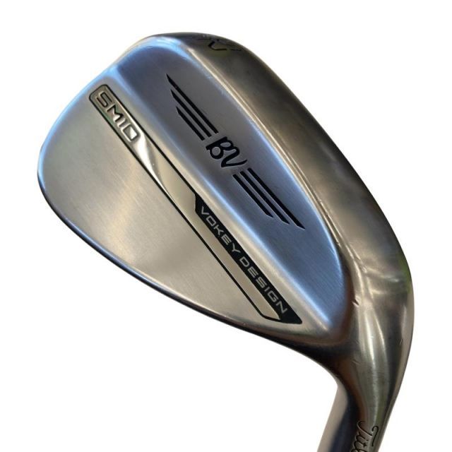 【中古】 タイトリスト VOKEY SPIN MILLED SM10 ツアークロム 52°/12°F ウェッジ WG 純正特注シャフト (フレックスR) メンズ 男性用 右利き 右用 Cランク ゴルフクラブ