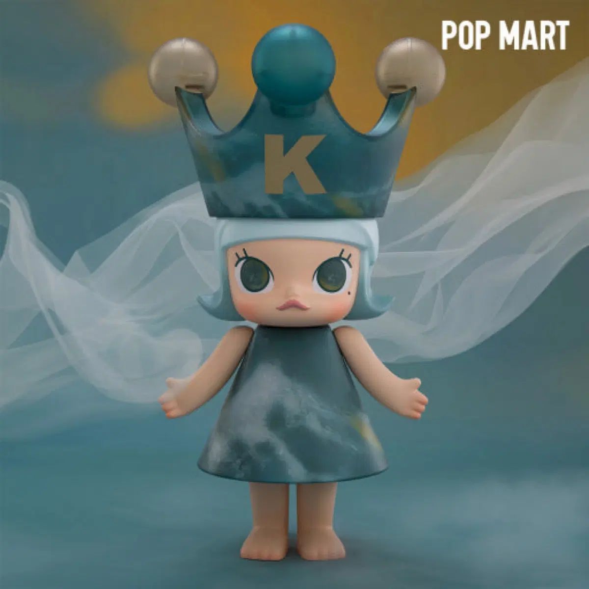 展示) MOLLY 400% didi to love MOLLY 夜空 ディディ・トゥ・ラブ POP MART ロイヤルMOLLY 28,349円