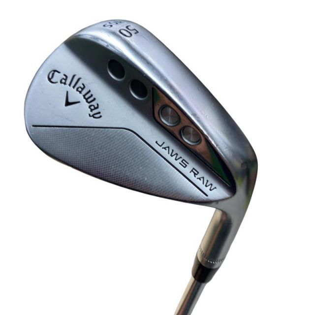 【中古】 キャロウェイ JAWS RAW クロムメッキ 50°/10°S ウェッジ WG NS PRO MODUS3 TOUR115 (フレックスS) メンズ 男性用 右利き 右用 Cランク ゴルフクラブ
