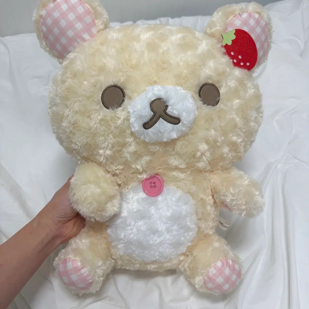 ローズボア（ボア） 딸기 コリラックマ ぬいぐるみ