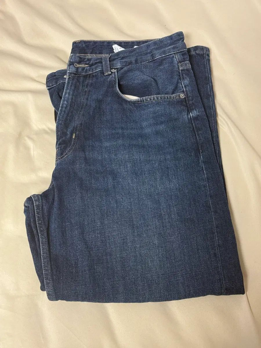 ザラ ルーズ クロップド フィット デニム 42size