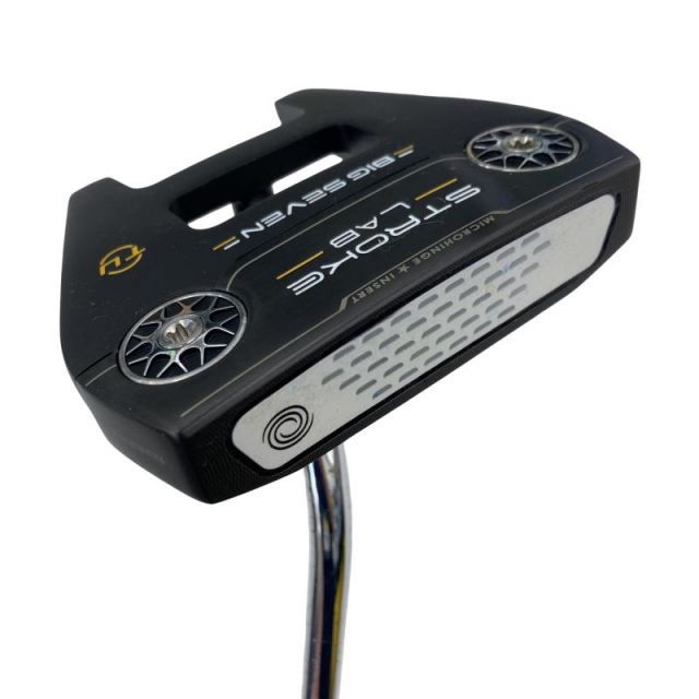 【中古】 オデッセイ STROKE LAB BLACK BIG SEVEN TU 34インチ パター PT STROKE LAB BLACK (フレックスその他) メンズ 男性用 右利き 右用 Dランク ゴルフクラブ