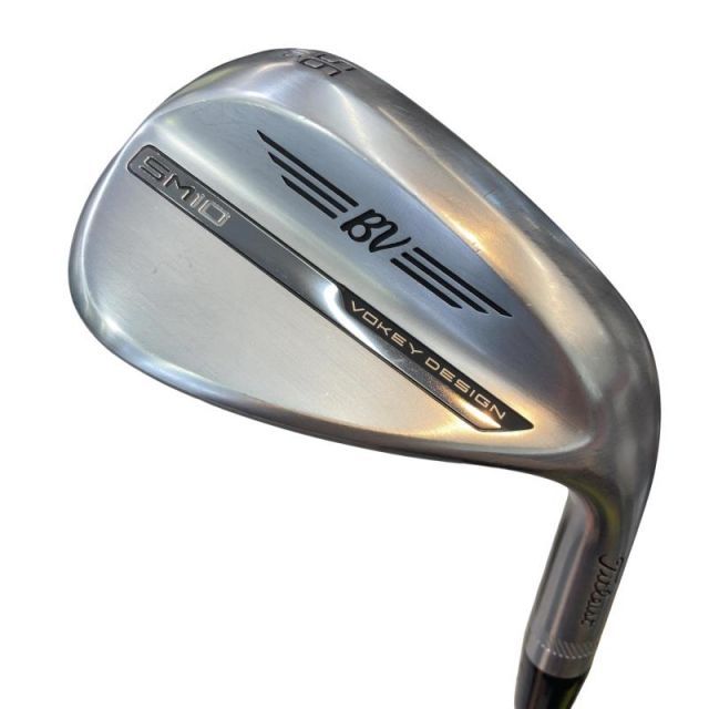 【中古】 タイトリスト VOKEY SPIN MILLED SM10 ツアークロム 56°/10°S ウェッジ WG Dynamic Gold (フレックスS) メンズ 男性用 右利き 右用 Cランク ゴルフクラブ