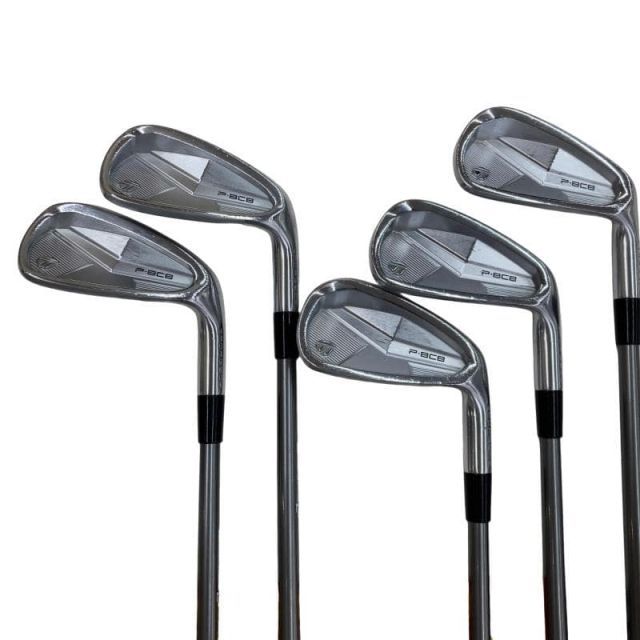 【中古】 テーラーメイド Taylor Made P・8CB(2025) 5S アイアンセット IR 純正特注シャフト (フレックスS) メンズ 男性用 右利き 右用 Cランク ゴルフクラブ