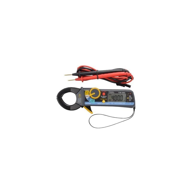 【新品】 デジタルクランプメーターTCM-400A 0