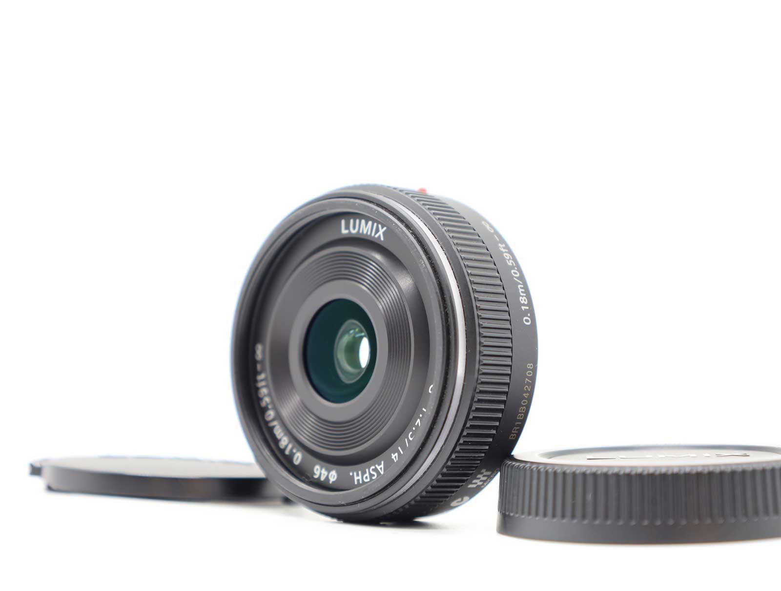 パナソニック Panasonic Lumix G 14mm f/2.5 Aspherical AF Lens H-H014 [新品同様] #Z6820A