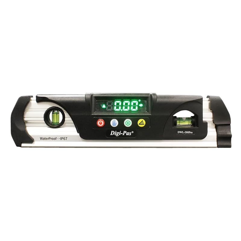 【新品】 Digi-Pas 防水式デジタルレベル 水平器 0.05° 200mm DWL280Pro
