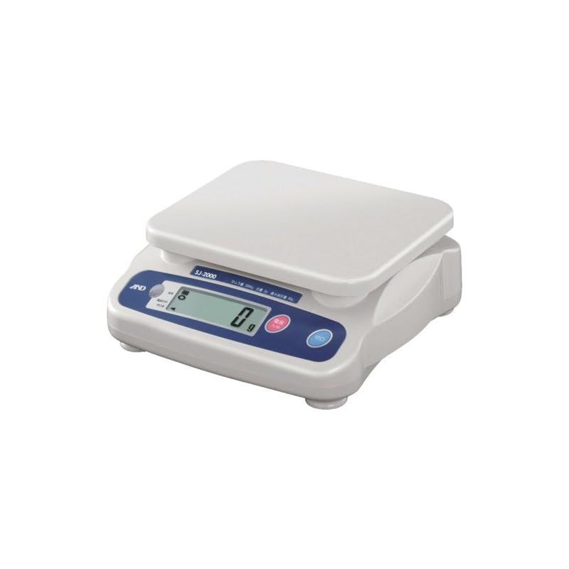 【新品】 A&D 取引証明用 デジタルはかり SJ-2000N-A1 ≪ひょう量:2000g 最小表示:2g(使用範囲:40g~2000g) 皿寸法:230(W)*190(D)mm 検定付:1地域≫ 0 8,814円
