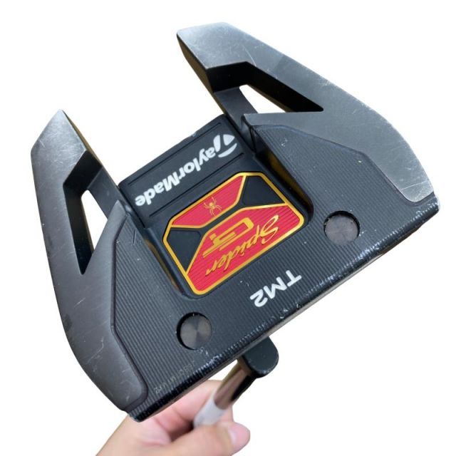 【中古】 テーラーメイド Spider GT BLACK TM2 34インチ パター PT スチール (フレックスその他) メンズ 男性用 右利き 右用 Cランク ゴルフクラブ