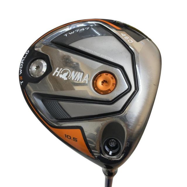 【中古】 本間ゴルフ TOUR WORLD TW747 460 10.5° ドライバー DR VIZARD FP-6 (フレックスS) メンズ 男性用 右利き 右用 Cランク ゴルフクラブ