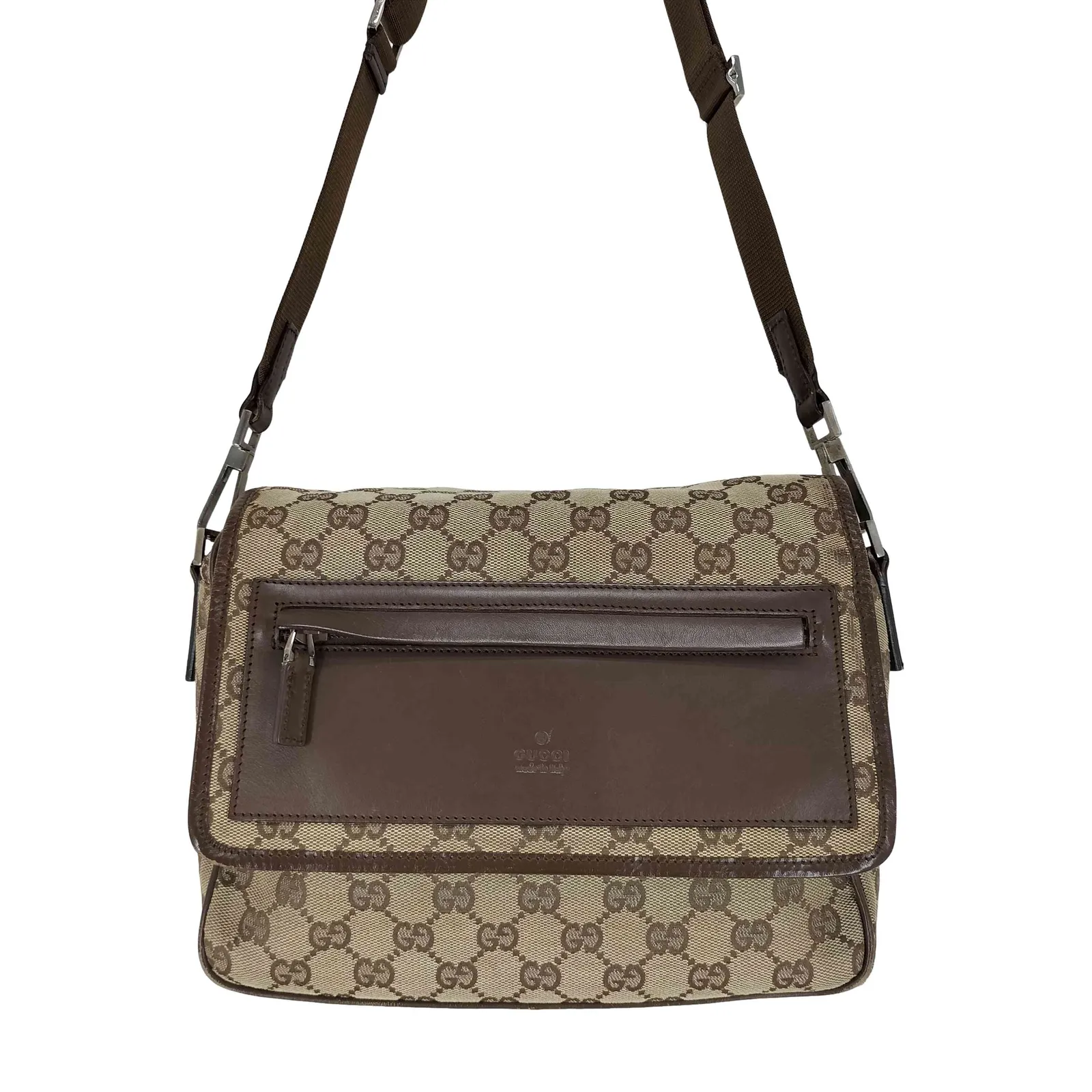 グッチ GUCCI GG Canvas Beige Shoulder Bag GGキャンバス ショルダー 