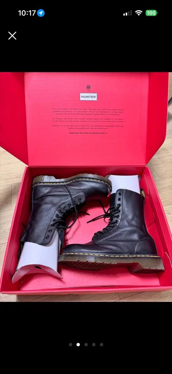 DR. MARTENS ドクターマーチン バージニア 10ホール 250新品 ボックス含む 13,808円
