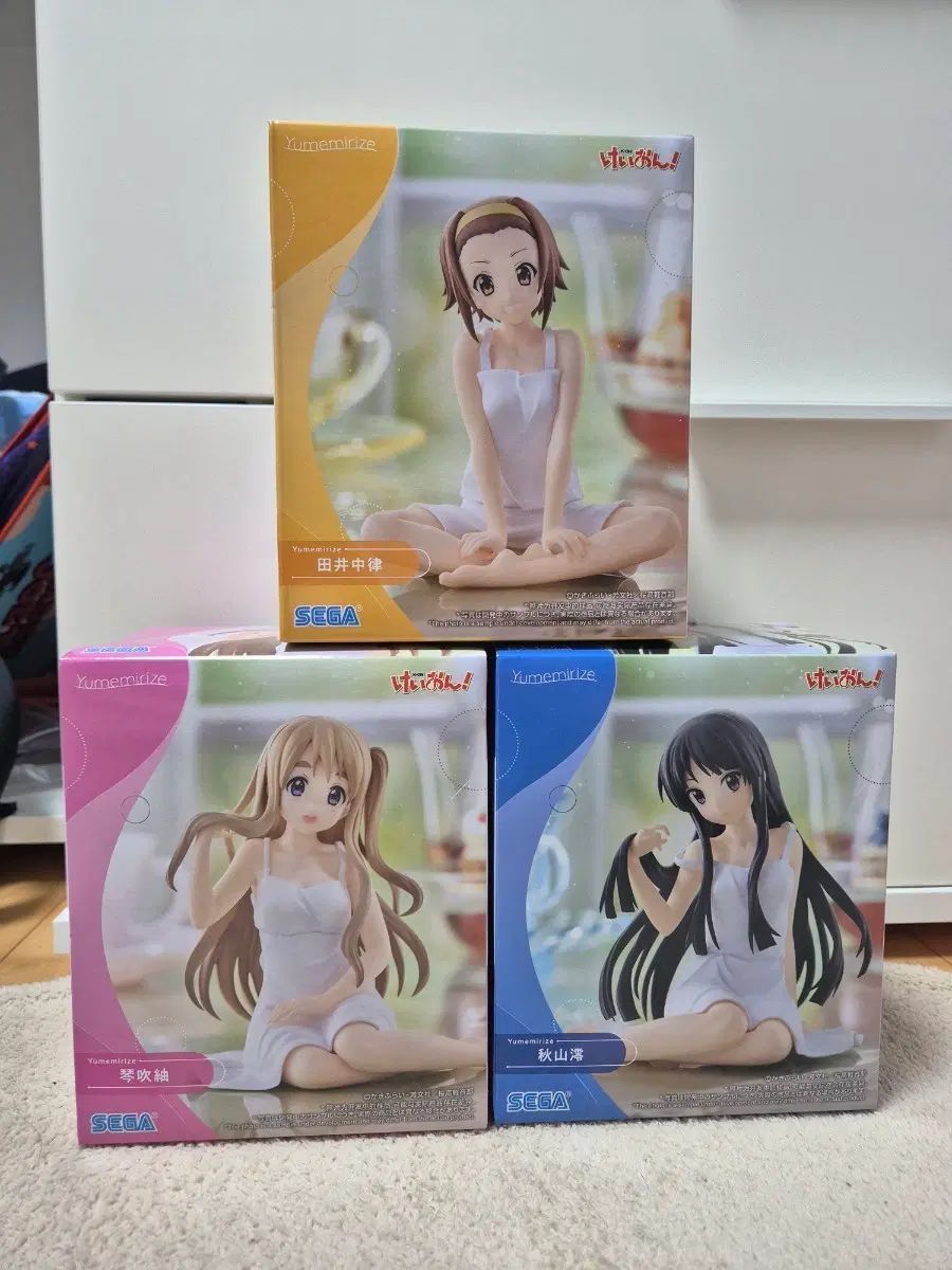未開封 セガ ユー・ミライ・ライズ・けいおん！ フィギュア 3種 セット まとめ 8,222円