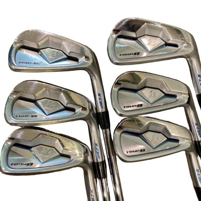 【中古】 ブリヂストン TOUR B X-CBP(2018) 6S アイアンセット IR NS PRO MODUS3 TOUR105 (フレックスS) メンズ 男性用 右利き 右用 Cランク ゴルフクラブ