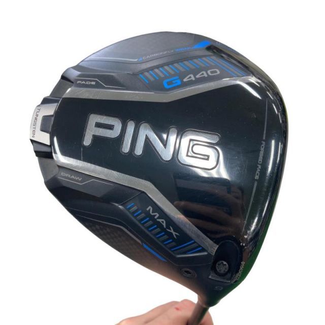 【中古】 ピン G440 MAX 9° ドライバー DR 純正特注シャフト (フレックスS) メンズ 男性用 右利き 右用 Cランク ゴルフクラブ