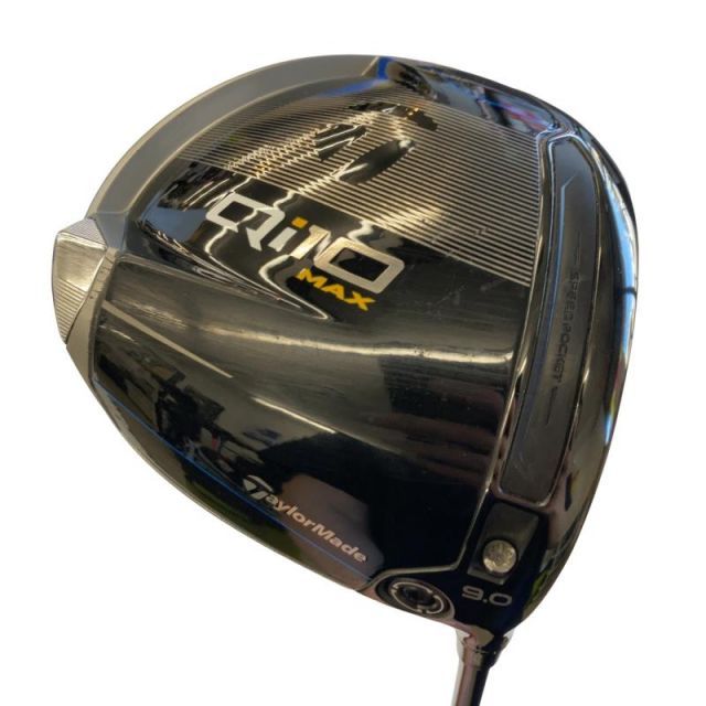 【中古】 テーラーメイド Qi10 MAX 9° ドライバー DR Diamana BLUE TM50(Qi10 DR) (フレックスS) メンズ 男性用 右利き 右用 Cランク ゴルフクラブ