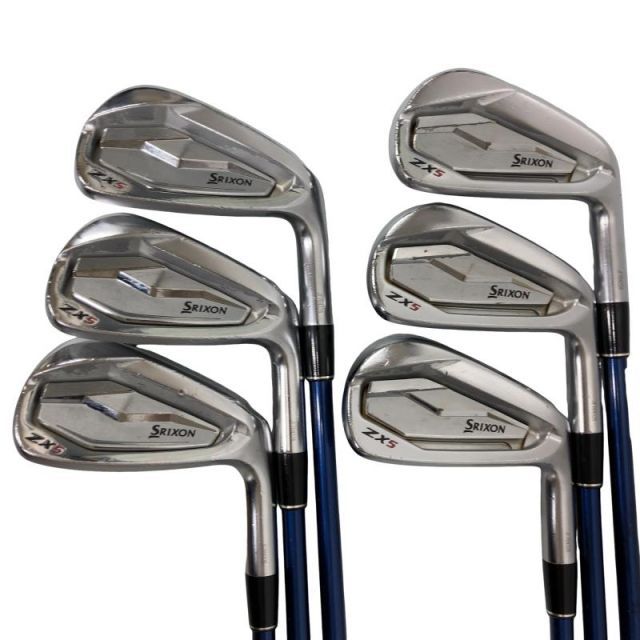 【中古】 ダンロップ SRIXON ZX5 6S アイアンセット IR Diamana ZX for IRON (フレックスS) メンズ 男性用 右利き 右用 Dランク ゴルフクラブ 43,241円