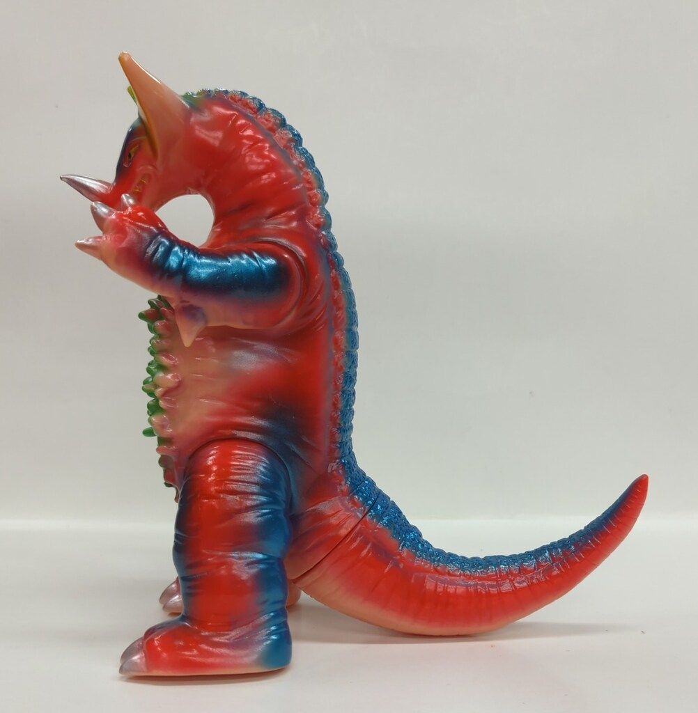 ブルマァク ブルマァクの怪獣シリーズ ゴモラ レトロカラー 肌色成型/赤青緑 thumbnail 4