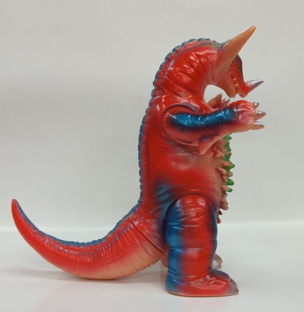 ブルマァク ブルマァクの怪獣シリーズ ゴモラ レトロカラー 肌色成型/赤青緑 thumbnail 5