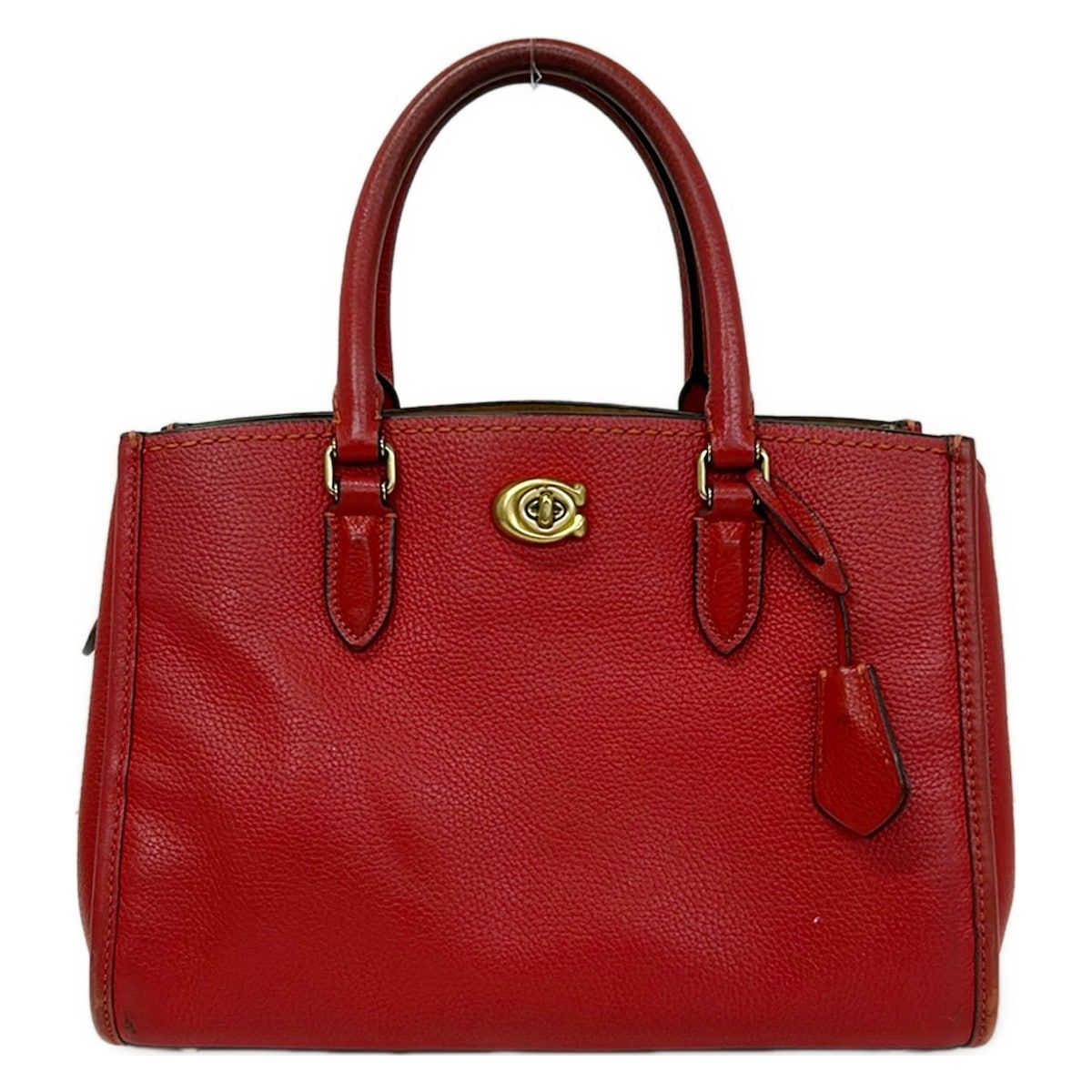 COACH(コーチ) ハンドバッグ ブルック キャリーオール 28 H2239-CE732 レッド×ゴールド レザー 9,159円