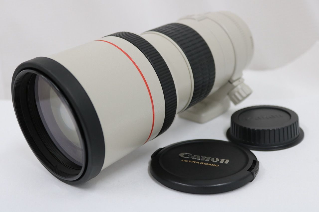 【返品保証】 キャノン Canon EF 300mm F4 L ULTRASONIC 前後キャップ付き レンズ e16979 42,055円