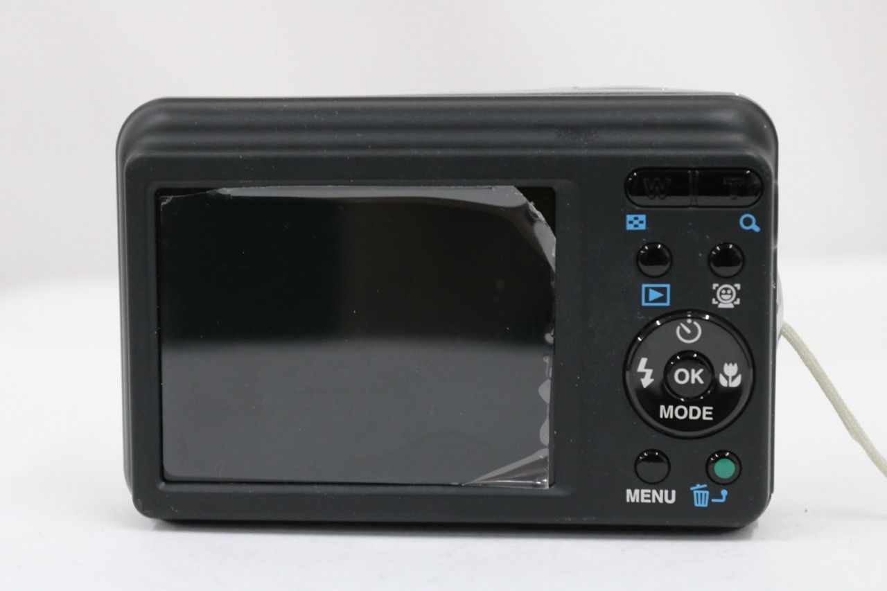 【返品保証】 【元箱付き】ペンタックス Pentax Optio E90 ブラック 3x 付属品多数 コンパクトデジタルカメラ e16990