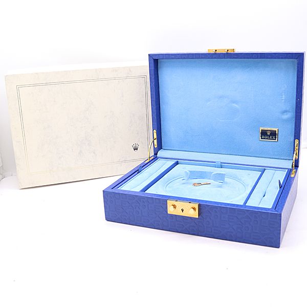 良品 ロレックス 51.00.01 空箱 ブルーカラー メンズ/レディース腕時計 0094600 8ERT KUT ABC29361 58,800円