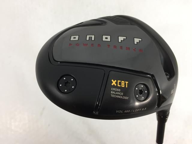 返品OK 【中古ゴルフクラブ】【美品】ダイワ(グローブライド) ONOFF ドライバー 黒(KURO) 2024 CBT 624D 1W