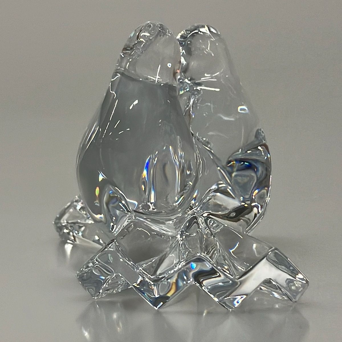 Baccarat(バカラ) 小物美品 - クリア 置物/鳥 30,030円