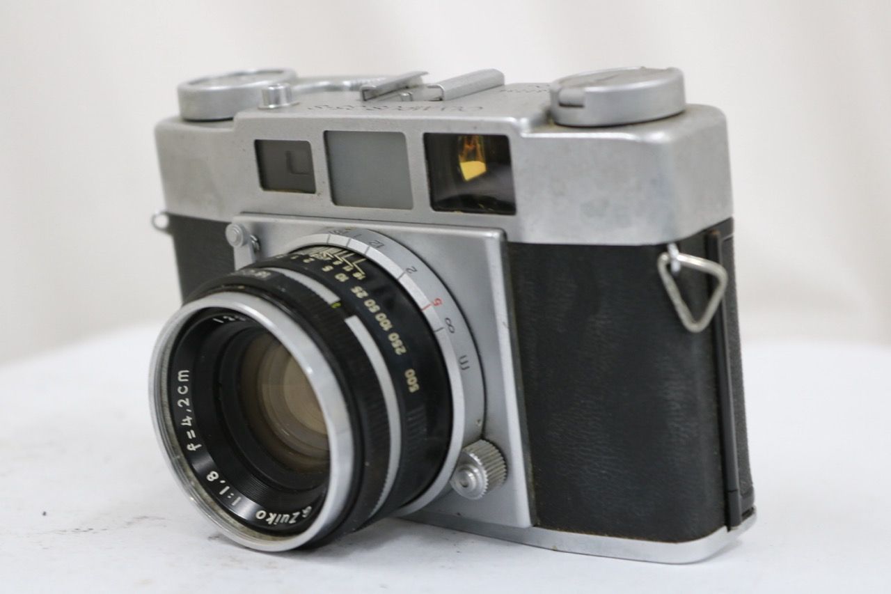 【返品保証】 オリンパス Olympus OLYMPUS 35-S G.ZUIKO 4.2cm F1.8 レンジファインダー カメラ e17071