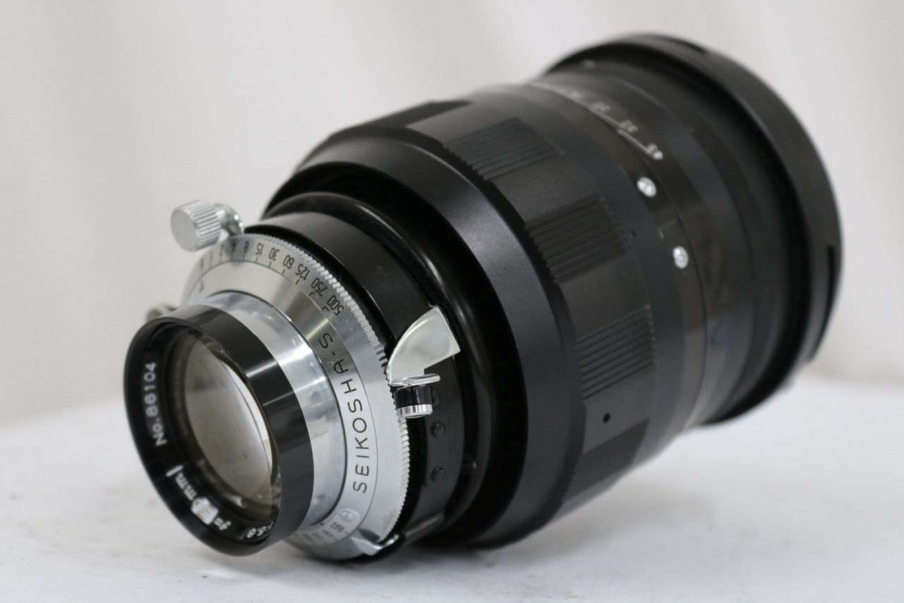 【訳あり品】 マミヤ Mamiya MAMIYA-SEKOR 150mm F5.6 中判レンズ e17101