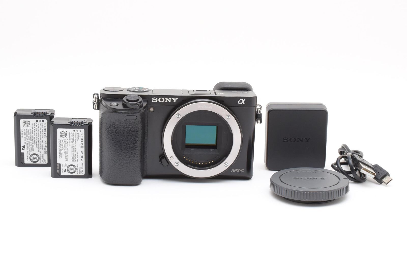 【返品保証】良品｜Sony ソニー α6000 ILCE-6000 ボディ ブラック ミラーレス一眼カメラ《ショット数27,915枚》 #C260815-10 29,185円