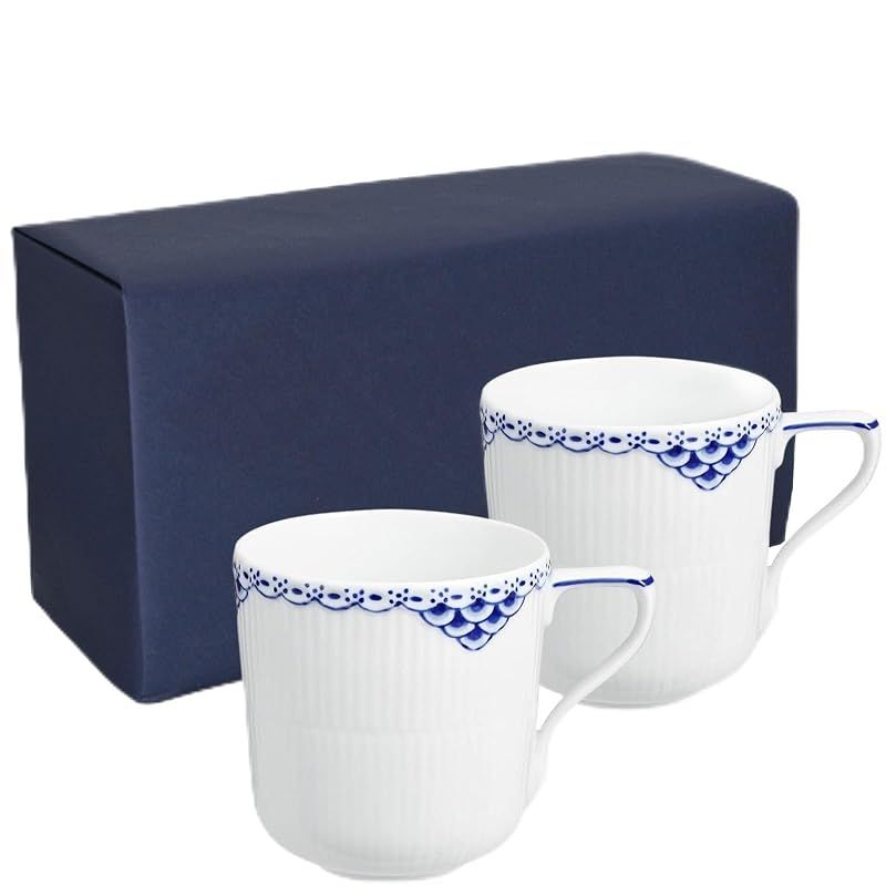 【新品】 【ロイヤルコペンハーゲン公式ギフトラッピング】 プリンセス マグカップ ペア 280ml 食器 クリスマスプレゼント 結婚式 ギフト 引越し祝い aW1017244 正規輸入品