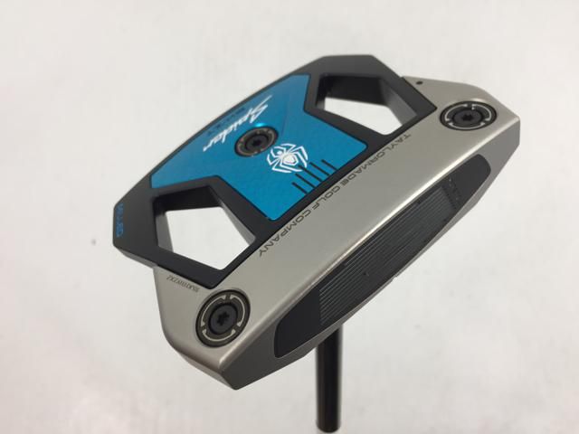 返品OK 【中古ゴルフクラブ】【超美品】テーラーメイド スパイダー ZT スタンダード (Spider ZT STANDARD) パター 2025 KBS CT120 STEPLESS BLACK スチール パター