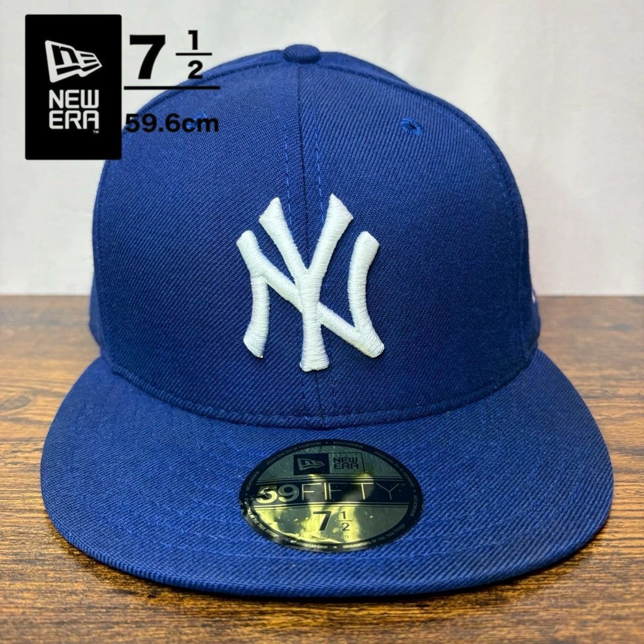 H12 ニューエラ 59fifty ヤンキース usa製 ヴィンテージ 1630