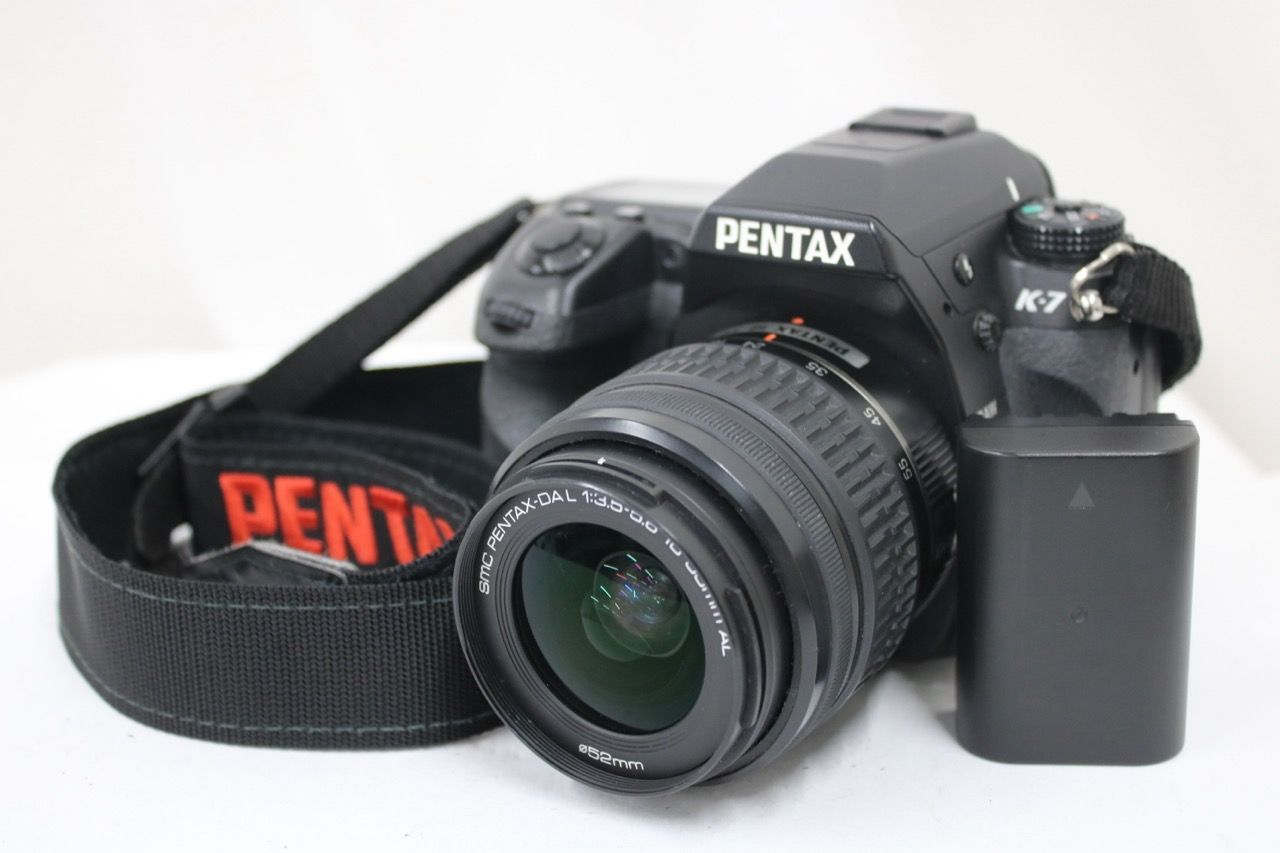 【返品保証】 【シャッター4878回】ペンタックス Pentax K-7 smc PENTAX-DAL 18-55mm F3.5-5.6 AL デジタル一眼 e17189 28,638円