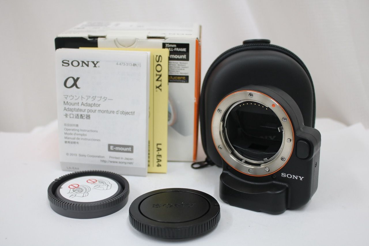 【未使用】 【元箱付き】 ソニー Sony LA-EA4 マウントアダプター e17212
