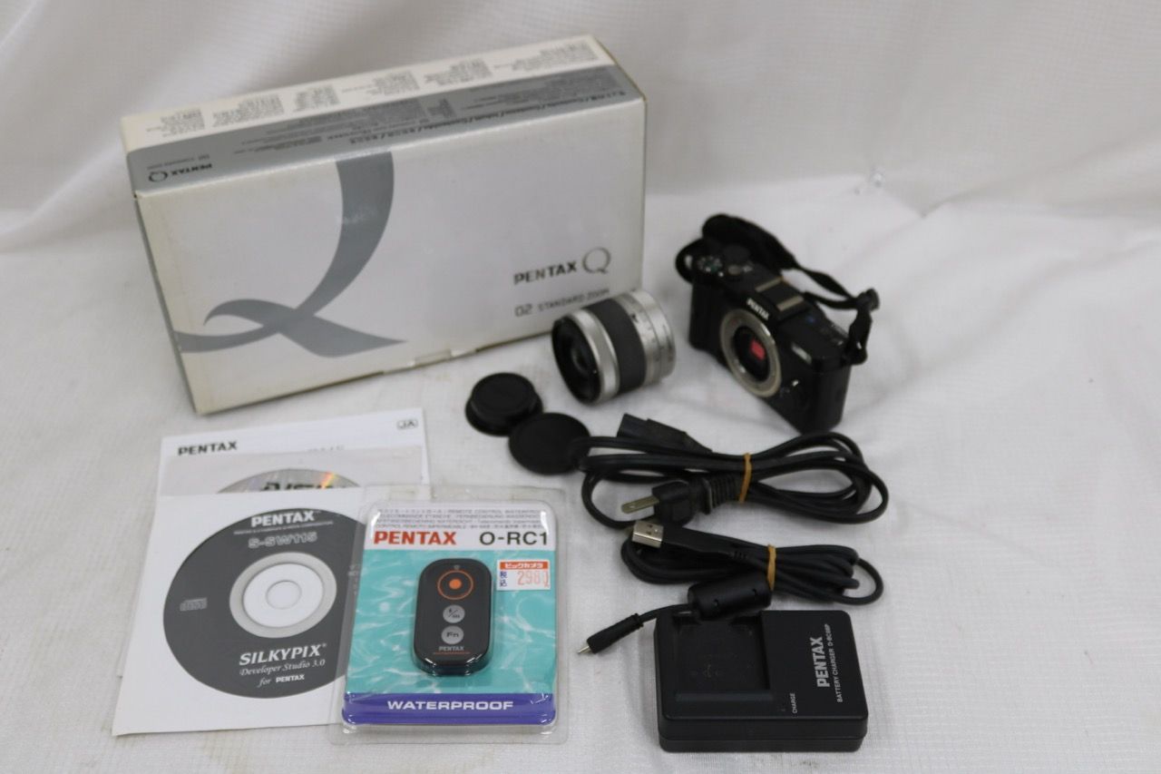 [반품 보증] [셔터 2308회] 펜탁스 펜탁스 Q 5-15mm F2.8-4.5 ED AL 미러리스 싱글 렌즈 E17247