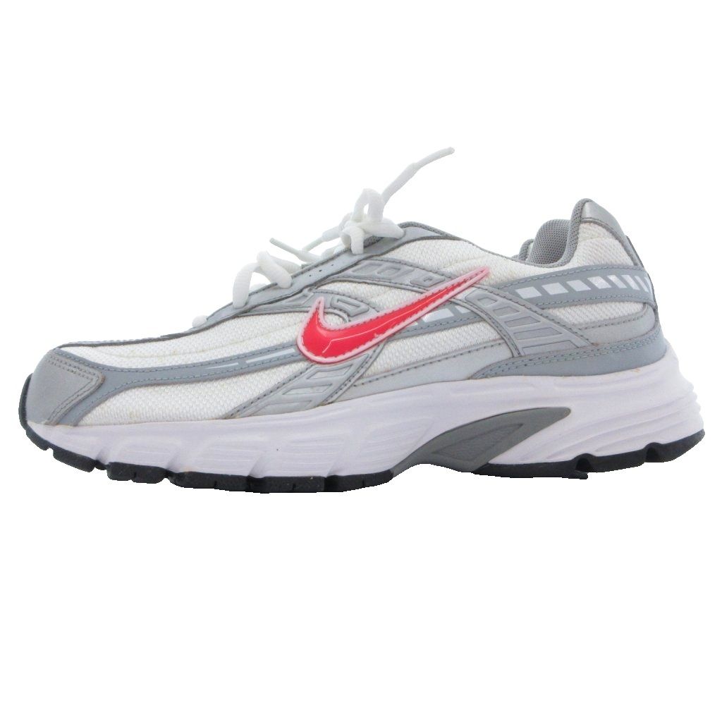 Nike Nike Initiator W Initiator Sneaker Shoe 25 White Gray Silver Color Logo 394053-101/SD ■GY11