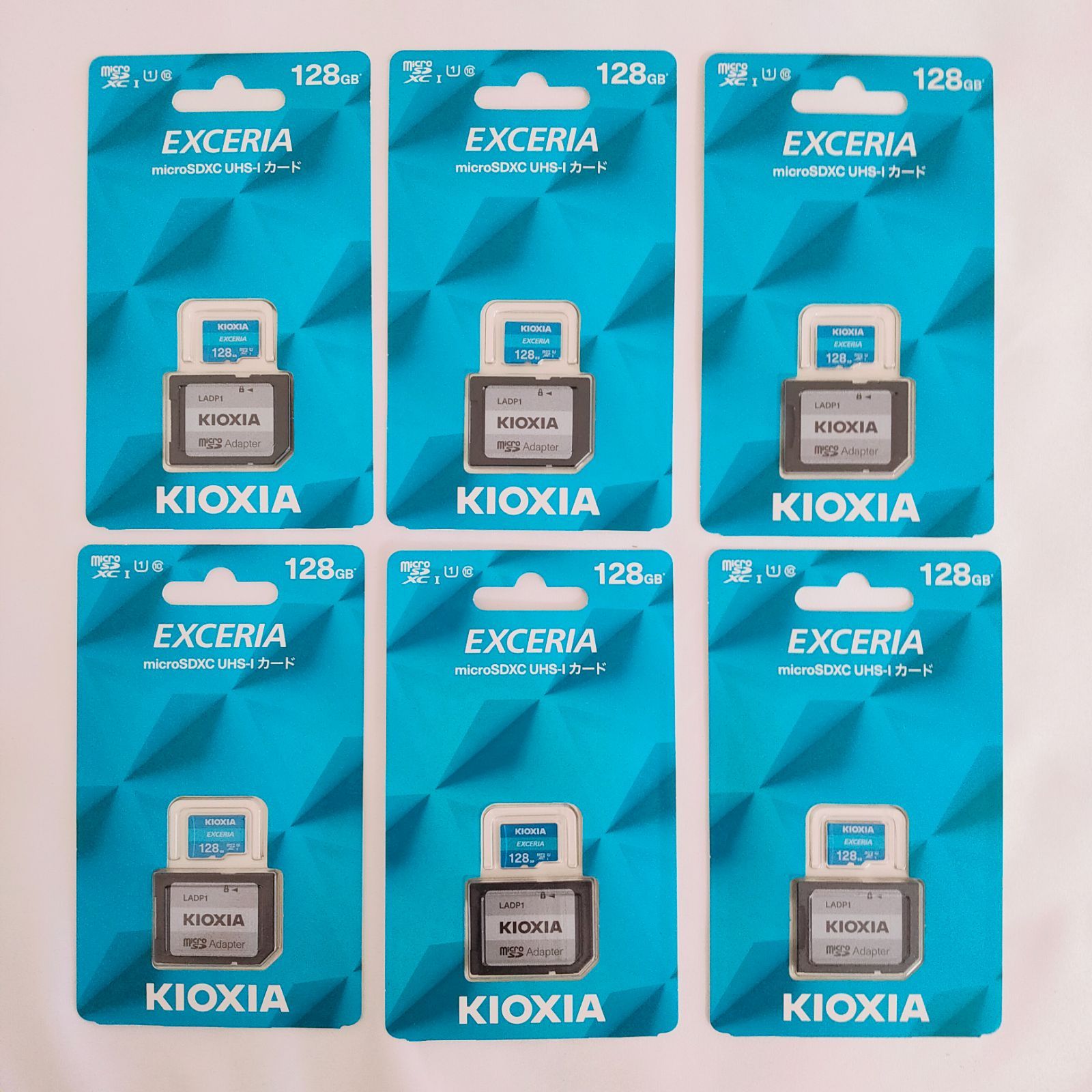 【送料無料】KIOXIA microSDカード 128GB KEMC-A128G × 6枚 セット 9,270円