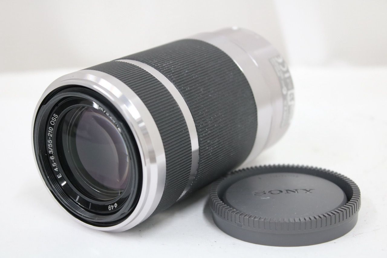 【返品保証】 ソニー Sony E 55-210mm F4.5-6.3 OSS レンズ e17358