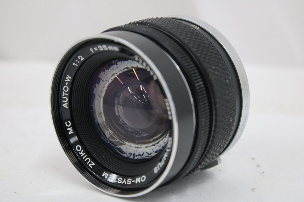 【返品保証】 オリンパス Olympus ZUIKO MC AUTO-W 35mm F2 レンズ e17325