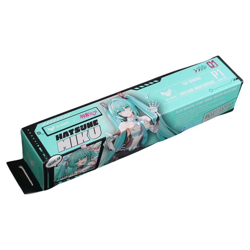 ASUS TUF Gaming P1 Hatsune Miku Edition Hatsune Miku Collaboration Gaming Mouse Pad 360 x 260 mm Water Repellent Finish Anti-slip