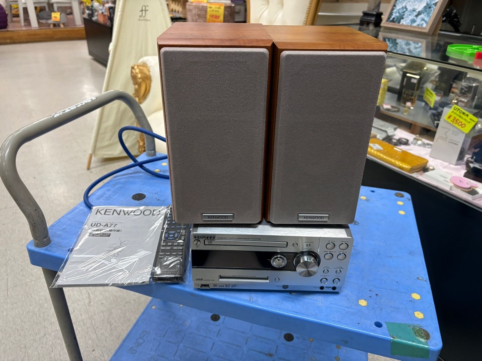 美品　ケンウッド　rd-uda77 md.cd動作ok